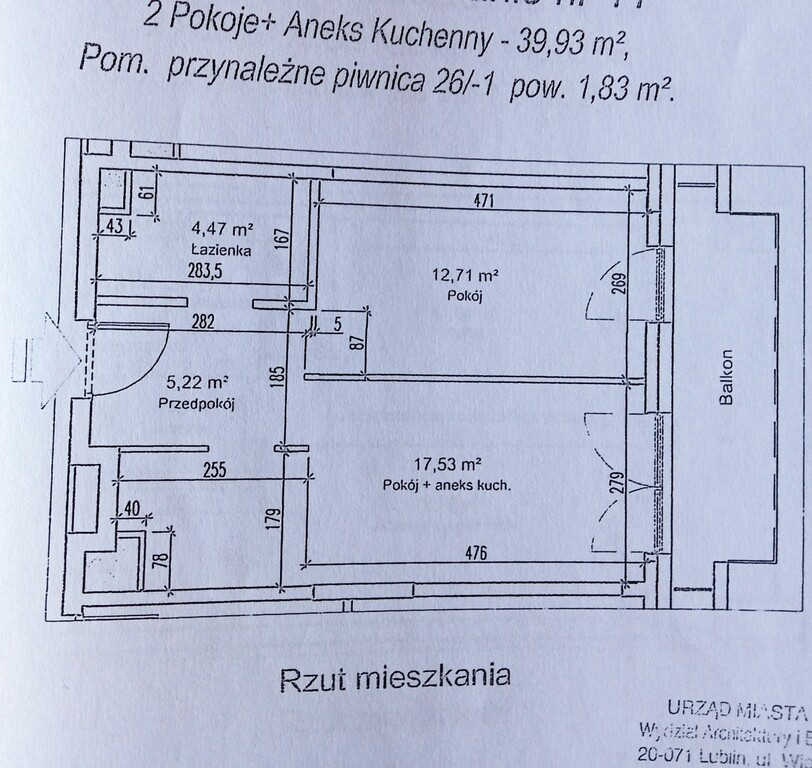 Mieszkanie Sprzedaż Lublin Wrotków Henryka Wolińskiego