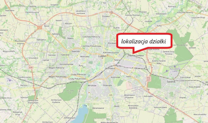 Działka Sprzedaż Lublin Hajdów-Zadębie 6