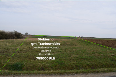 Działka Sprzedaż Stobierna