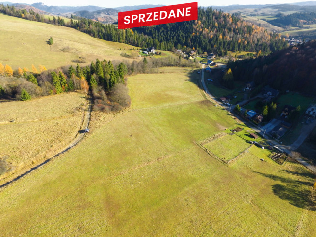 Działka Sprzedaż Łapsze Niżne Józefa Wiśmierskiego 3