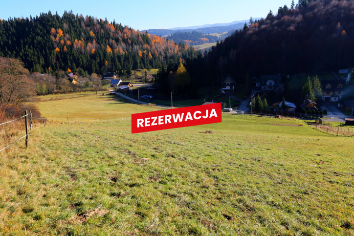 Działka Sprzedaż Łapsze Niżne Józefa Wiśmierskiego 5