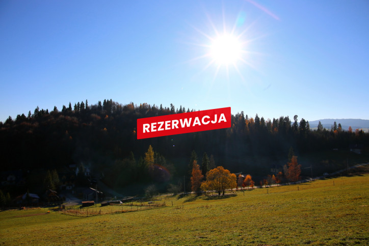 Działka Sprzedaż Łapsze Niżne Józefa Wiśmierskiego 17