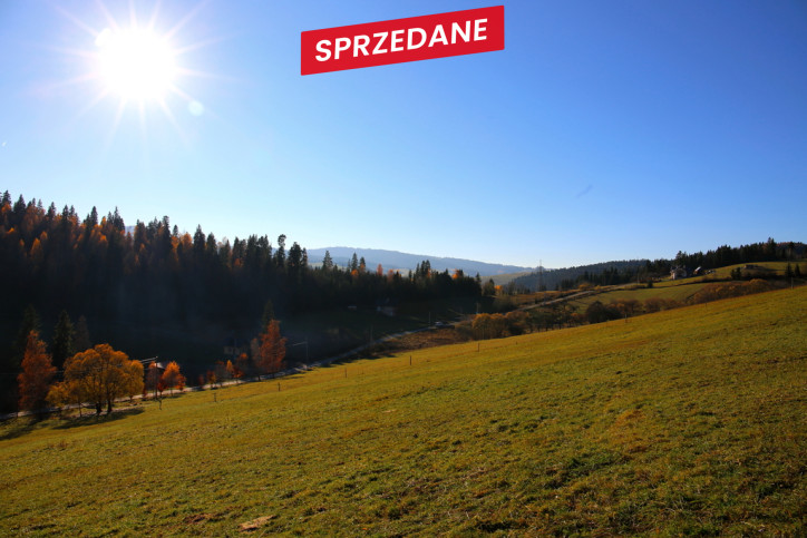 Działka Sprzedaż Łapsze Niżne Józefa Wiśmierskiego 18