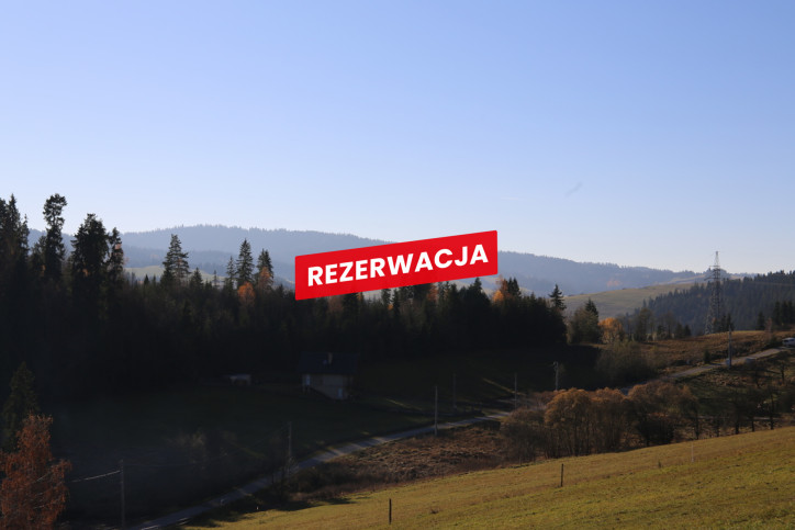 Działka Sprzedaż Łapsze Niżne Józefa Wiśmierskiego 19